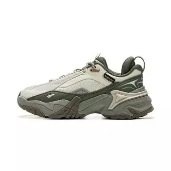 Li Ning CF Suo Qian Xing Ce 3 Модные универсальные походные амортизирующие нескользящие износостойкие низкие кроссовки для женщин AHCU038-3 37