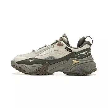 Li Ning CF Suo Qian Xing Ce 3 удобные универсальные нескользящие износостойкие низкие походные ботинки для мужчин светло-зеленые AHCU037-4 39