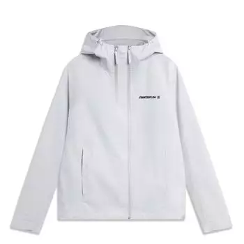Li Ning CF светоотражающая ветровка с защитой от дождя, водонепроницаемая куртка для женщин ACFU006-5 XS