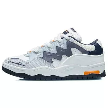 Li Ning CF The One Slip Resistant Durable Shock Absorbing Low Top Skate Shoes Men Skate Shoes Gray AGCR469-2 41