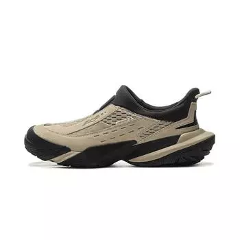 Li Ning CF Trail Lite Повседневная обувь для улицы Удобная Дышащая Амортизирующая Нескользящая Низкий верх Обувь для хайкинга Унисекс Обувь для хайкинга Черный Коричневый AHCU035-5 46