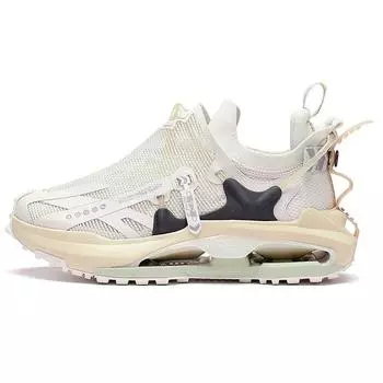 Li Ning CF Trekking 2.0 светоотражающие амортизирующие низкие спортивные повседневные кроссовки унисекс жемчужно-белые AGLS143-5 41
