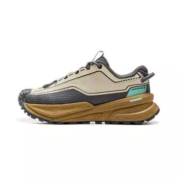 Li Ning CF Водоотталкивающие Амортизирующие Прочные Поддерживающие Светоотражающие Низкие Кроссовки для Походов на Открытом Воздухе Унисекс Кроссовки для Походов Хаки AHTU023-7 41