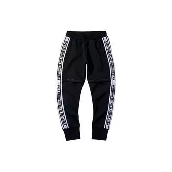 Li Ning CF Yao Bian Tian Mu Спортивные брюки Мужские брюки Стандартные черные AKLP775-3 M