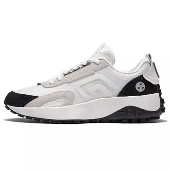 Li Ning CF Yuehua 2.0 спортивные амортизирующие износостойкие низкие повседневные туфли мужские кроссовки черные белые AGLS045-2 42