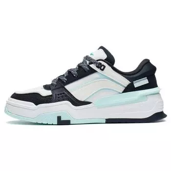 Li Ning Chan Chen Модные низкие спортивные повседневные туфли женские кроссовки черные белые синие AGCS246-1 35