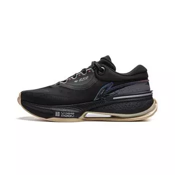 Li Ning Chao Yue 8 Technology Retro Универсальная амортизация Поддержка отскока Износостойкая дышащая нескользящая низкая повседневная обувь AGLU007-3 40