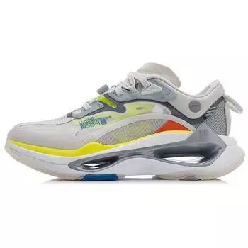 Li Ning Chao Yue Infinity Fabric TPU Shock Absorbing Non-Slip Wear Resistance Support Легкие кроссовки с низким верхом для бега для мужчин AGLR073-2 41