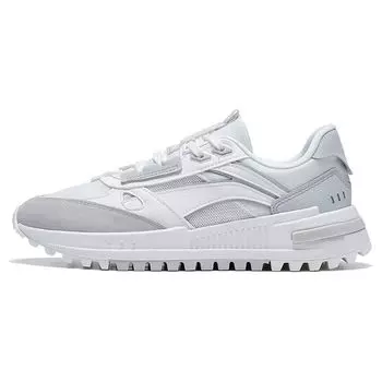 Li Ning Cheng Feng 2.0 прочные дышащие низкие спортивные повседневные туфли мужские кроссовки серые белые AGCT155-7 43