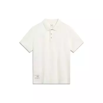 Li Ning China Color Series Solid Casual Polo Shirt Men tops Off-White APLT019-10 3XL