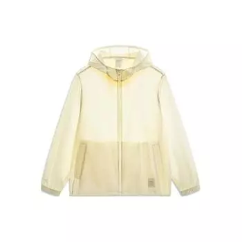 Li Ning China Color Series Ультралегкая дышащая прохладная технология молнии с капюшоном UPF50+ Защита от солнца Мужская куртка AFDU361-11 M