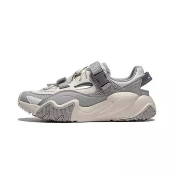 Li Ning Chuan You Удобная универсальная толстая подошва, увеличивающая рост, нескользящая, износостойкая, низкая повседневная обувь, мужская повседневная обувь AGCU183-3 40