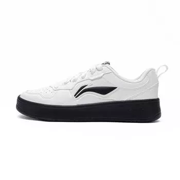 Li Ning Chuyun Классические Повседневные Ретро Тренд Прочные Легкие Увеличивающие Рост Низкие Кеды Мужские Кроссовки Белый Черный AGCV189-7 39