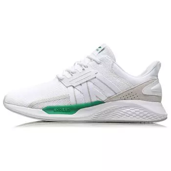 Li Ning City 2 Ткань Замша Цельное Плетение Амортизация Нескользящая Износостойкая Поддержка Низкий Топ Спортивные Повседневные Туфли Мужские Кроссовки AGLN197-3 44