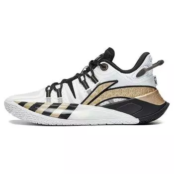 Li-Ning CJ-2 Playoffs легкие высокопрочные амортизирующие нескользящие износостойкие низкие баскетбольные кроссовки мужские кроссовки ABAS001-25 45