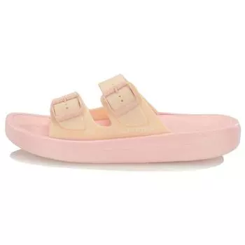 Li Ning Clap Удобные бесшумные сандалии EVA Женские сандалии Розовые AGAP006-4 35