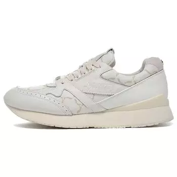 Li-Ning Classic Series Fabric Leather Shock Absorbing Non-Slip Wear-Resistant Lightweight Low-Top Running Shoes Men sneaker Off-White ALFR101-1 41