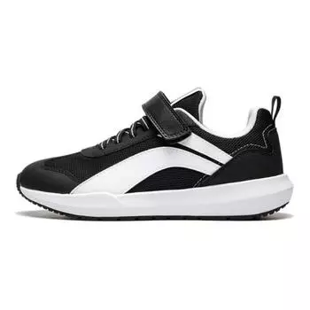 Li-Ning Cloud Low Top Casual Shoes Kids Sneakers Black White YKCU082-1 39