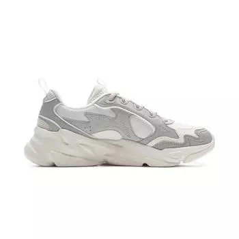 Li Ning Cloud Sea универсальные ретро толстые подошвы высота увеличивается амортизация нескользящие износостойкие поддержка низкий верх папы обувь мужские кроссовки AGCU305-1 39