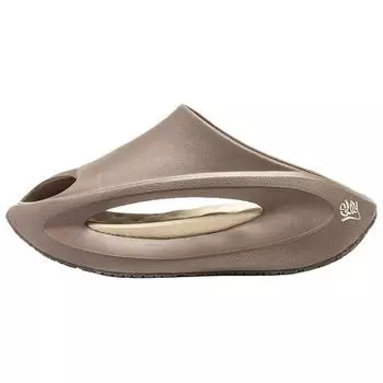 Li Ning Cloud Travel Slay Модные Личность Нескользящие Износостойкие Шлепанцы Унисекс Обувь Коричневый AZSV021-1 38