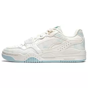 Li-Ning Cloud White Повседневные легкие удобные толстые подошвы, увеличивающие высоту, амортизирующие, износостойкие, низкие кроссовки для скейтбординга AGCS252-26 39