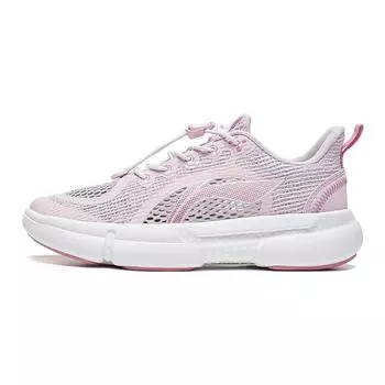 Li-Ning Cloud Zero Gravity 1.0 нескользящие амортизирующие прочные легкие повседневные туфли детская обувь ледяной розовый YKCT068-2 38