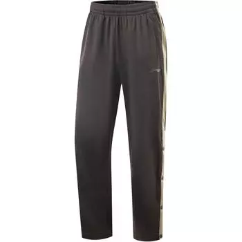 Li-Ning Color Block Mid Rise Comfortable Breathable Versatile Straight Leg Casual Pants Men bottoms Brown AKLV037-2 M