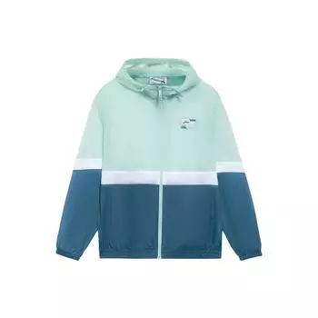 Li Ning Color Block Small Logo Sports Hoodie Jacket Men Jackets Dark-Blue AFDS309-4 L