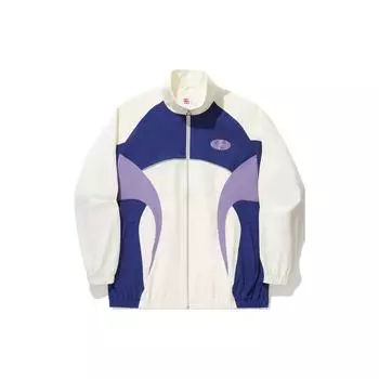 Li Ning Color Block светоотражающая свободная спортивная ветровка унисекс верхняя одежда Off-White AFDU271-3 XXL
