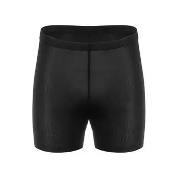 Li-Ning Comfortable Breathable Solid Color Cycling Shorts Men bottoms Black LCUK209 L