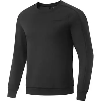 Li-Ning Comfortable Casual Letter Round Neck Pullover Sweatshirt Men Sweatshirt Black AWDU869-1 M