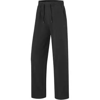 Li-Ning Comfortable Casual Simple Straight Leg Lace-Up Sports Pants Women bottoms Black AYKU096-1 M