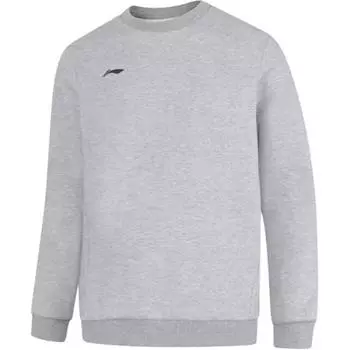 Li-Ning Comfortable Casual Solid Color Hoodie Men hoodies Light-Gray AWDUB25-2 L