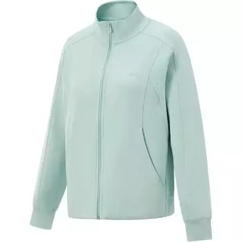 Li-Ning Comfortable Casual Versatile Solid Color Hoodie Women hoodies Feather-Green AWDU156-2 S