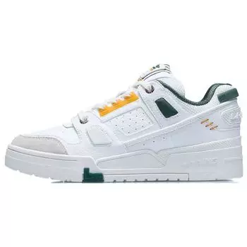Li-Ning Comfortable Lightweight Non-Slip Wear-Resistant Low-Top Skate Shoes Women sneaker Off-White AGCR400-1 35