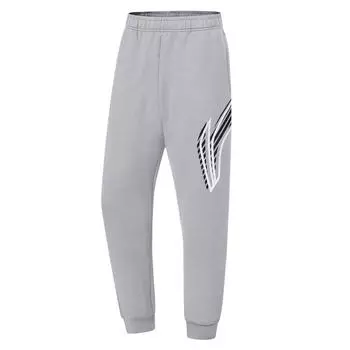 Li-Ning Comfortable Loose Fashion Knitted Sports Pants Men Bottoms Moon-Surface-Gray YKLU155-2 S