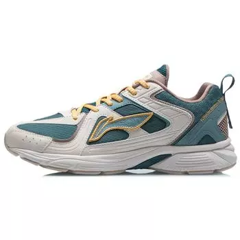 Li-Ning Comfortable Trendy Sports Low-Top Running Shoes Men Sneakers Green Lake-Blue ARLR015-4 40