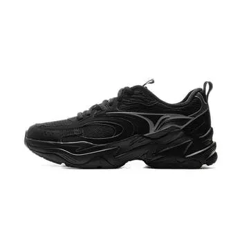 Li-Ning Comfortable Versatile Durable Lightweight Low-Top Casual Shoes Women sneakers Cool-Black AGCU546-6 35