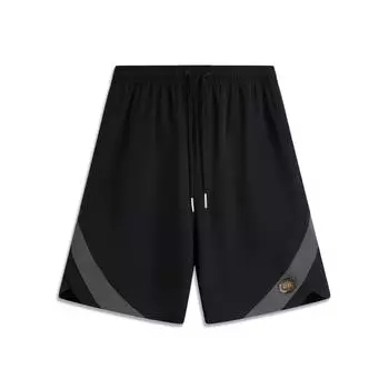 Li-Ning Comfortable Versatile Simple Sports Shorts Men Shorts Black AKSV747-2 S