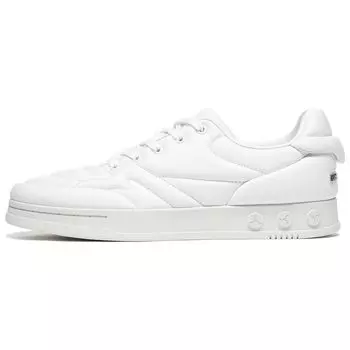 Li-Ning Comfortable Versatile Wear-Resistant Low-Top Sneakers Men sneakers White ALHS037-1 40