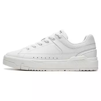 Li Ning Common 70s повседневные универсальные нескользящие прочные низкие кроссовки для скейтбординга женские кроссовки белые AGCT044-1 36
