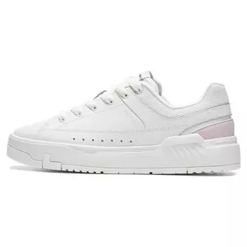 Li Ning Common 70s универсальные повседневные нескользящие износостойкие низкие кроссовки для скейтбординга женские кроссовки белые розовые AGCT044-2 37