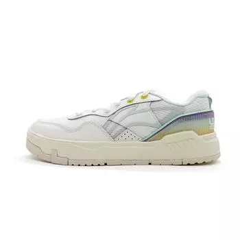Li Ning Common 80s Классическая Мода Ретро Универсальные Трендовые Удобные Нескользящие Износостойкие Увеличивающие Рост Низкие Кеды для Скейтбординга AGCV208-6 36
