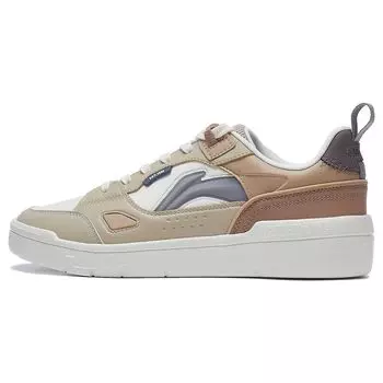 Li Ning Common 80s универсальные удобные амортизирующие прочные низкие кроссовки мужские кроссовки цвета хаки AGCT227-2 39