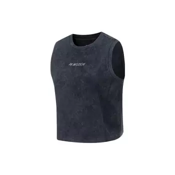 Li Ning Cool свободная спортивная майка женская черная AVST040-5 XL