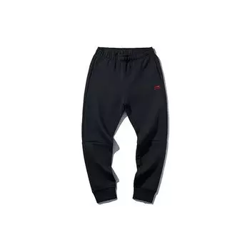 Li Ning Daily Prosperity Cuffed Long Pants Sports Pants Men pants Black AKLQ081-1 L