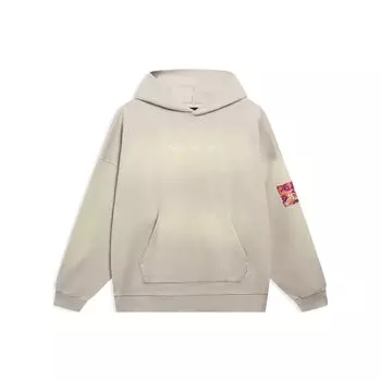 Li Ning Daily Prosperity Градиент Флис Теплый Свободный Пуловер Толстовка Унисекс Толстовки Козье-Серый AWDT243-1 XL