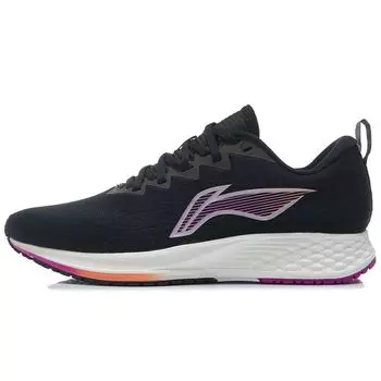 Li-Ning Dark Horse 4 черные флуоресцентные сливовые мужские кроссовки флуоресцентно-сливово-фиолетовые ARMR003-10 41