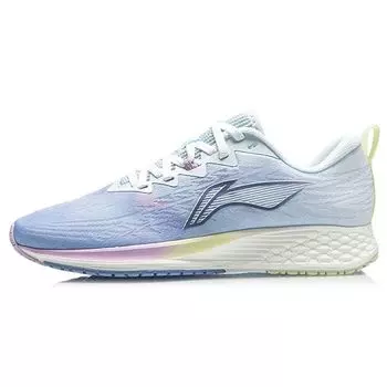 Li-Ning Dark Horse 4 светло-синие женские кроссовки стандарт-белые ARMR004-7 37