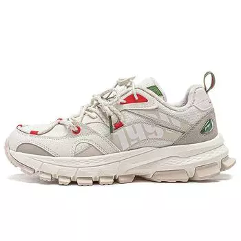 Li-Ning Детские повседневные туфли Cloud Low-Top Детские повседневные туфли Off-White Gravel-Grey YKCT170-3 33